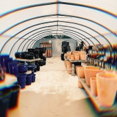 Our dream is becoming a reality 💫 Lemonfield’s Living Showroom 🌱🌷
We have moved our showroom into a purpose built outdoor poly tunnel. The idea being that we can grow and maintain plants/flowers as well as showing off our brand new 2021 stock
.

#polytunnel #stock #showroom #newseason #2021 #spring2021 #lemonfield #pottery #ceramics #pots #containerplanting #trade #wholesale #wholesalepottery #ireland #spring #summer #gardening #planting #gardeninspo #gardendesign #integration #flowers #potting #plants #livingshowroom