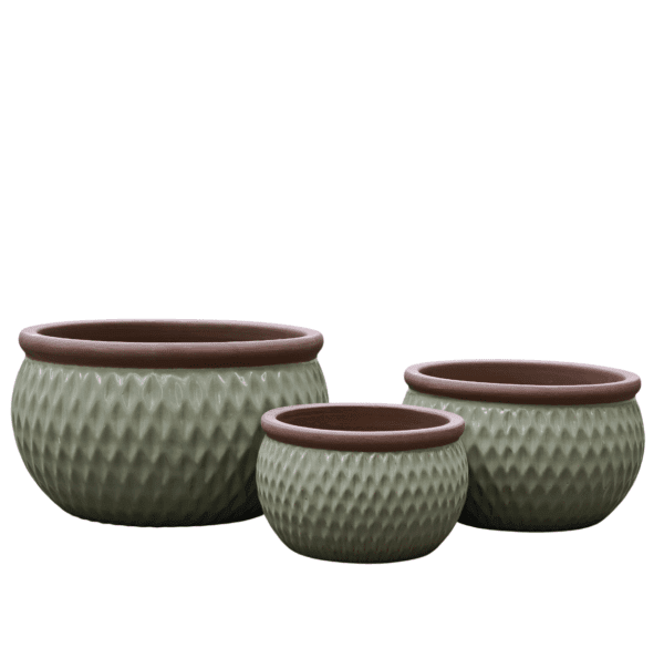 MP4376-TL ANNABELLE TEAL PLANTER