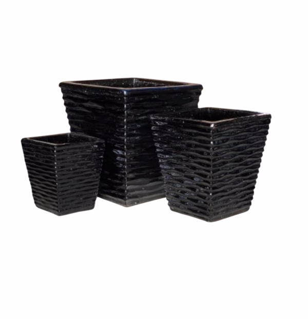 BD5001A-BK XEP PLANTER SET OF 3