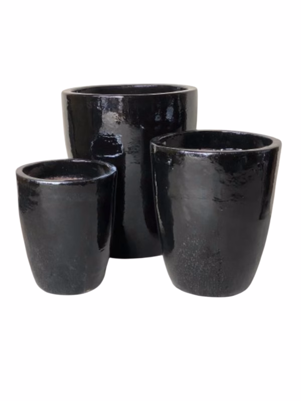 BD5383-BK ELDER PLANTER SET OF 3